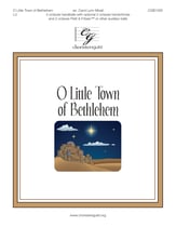 O Little Town of Bethlehem Handbell sheet music cover